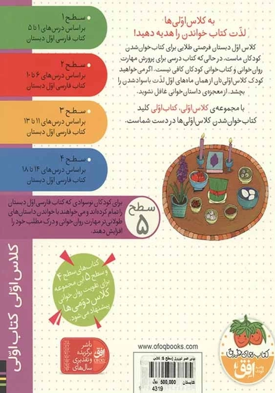 کلاس اولی، کتاب اولی جلد سی و چهارم:عیدی عمو نوروز
